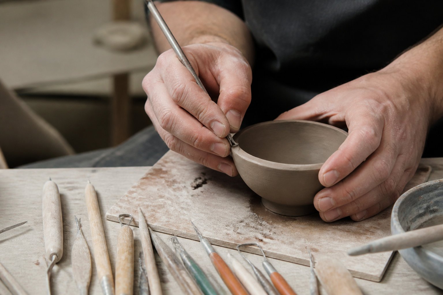 Comment s'organiser pour sa première séance de poterie ?