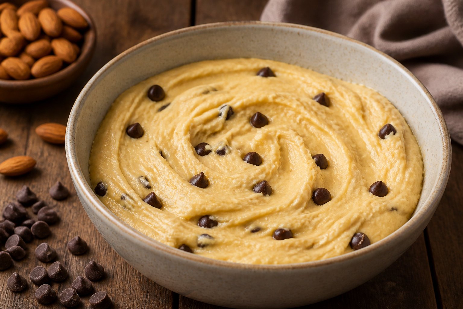 Préparer une crème d'amandes au chocolat sans grumeaux